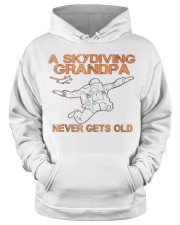 Grandfather Skydiving A Skydiving Never Gets Old Hooded Sweatshirt apparel-hooded-sweatshirt-lifestyle-front-34