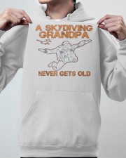 Grandfather Skydiving A Skydiving Never Gets Old Hooded Sweatshirt apparel-hooded-sweatshirt-lifestyle-front-46