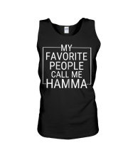 Grandmother My Favorite People Call Me Hamma Unisex Tank tile