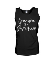 Grandfather Of A Superhero Unisex Tank tile