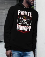 Grandfather Pirate Grampy Hooded Sweatshirt apparel-hooded-sweatshirt-lifestyle-front-19