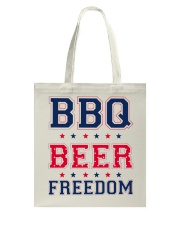 BBQ BEER FREEDOM Tote Bag thumbnail