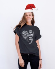 LIMITED EDITION - PRINTED APPARELS Classic T-Shirt lifestyle-holiday-crewneck-front-1