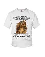 I would rather stand with God Youth T-Shirt tile