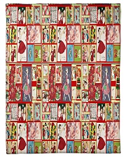 Yesteryear Advent Calendar Small Fleece Blanket - 30" x 40" thumbnail