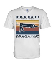 Rock Hard V-Neck T-Shirt thumbnail