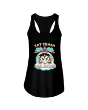 Eat Trash Ladies Flowy Tank thumbnail
