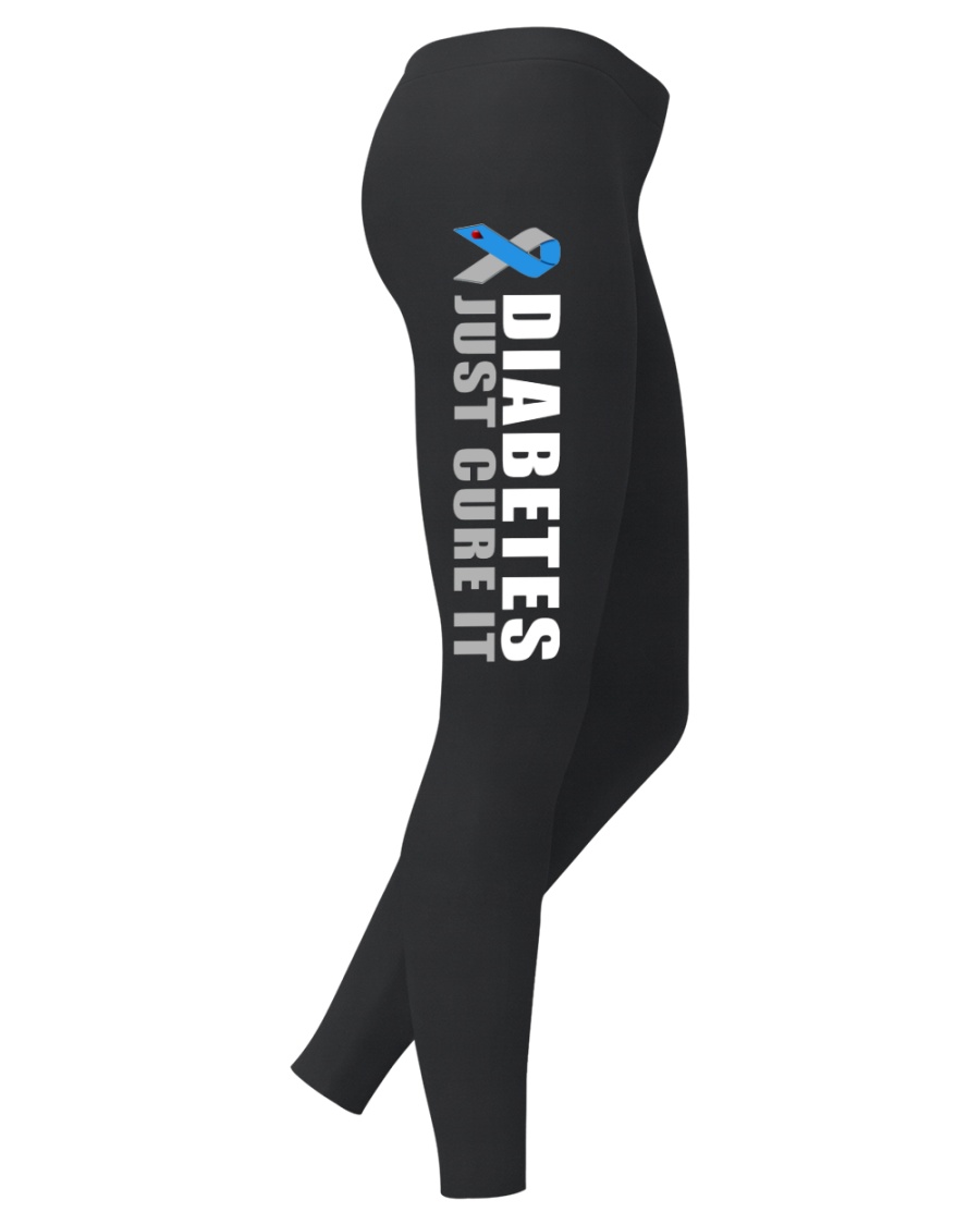 Diabetes Just Cure It Legging Ladies Leggings