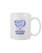 Just a Girl who loves her Tow Truck Operator Mug tile
