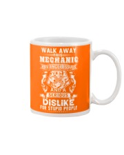 mechanic has anger issues and a dislike for stupid Mug tile