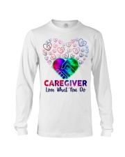 Caregiver Love what you do Long Sleeve Tee thumbnail