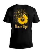 Sunflower Nurse V-Neck T-Shirt tile