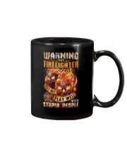 Firefighter: Warning for Stupid People Mug thumbnail