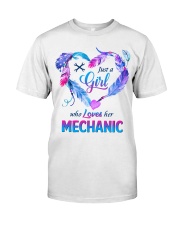 Just a Girl who Loves her Mechanic Classic T-Shirt thumbnail