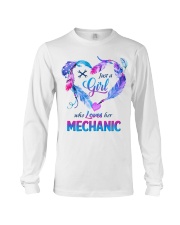 Just a Girl who Loves her Mechanic Long Sleeve Tee thumbnail