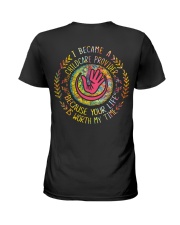 Childcare Provider coz your life is worth my time Ladies T-Shirt thumbnail