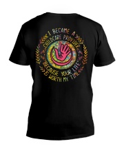 Childcare Provider coz your life is worth my time V-Neck T-Shirt thumbnail