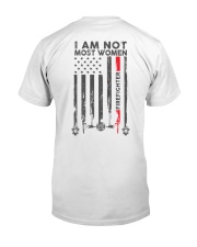 Firefighter is not like Most Women Classic T-Shirt thumbnail