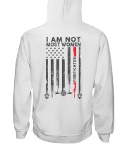 Firefighter is not like Most Women Hooded Sweatshirt thumbnail