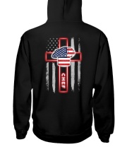 Proud American Chef Flag Hooded Sweatshirt thumbnail