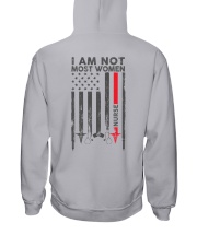 I am not most women Nurse Shirt Hooded Sweatshirt tile