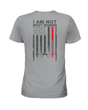 I am not most women Nurse Shirt Ladies T-Shirt tile