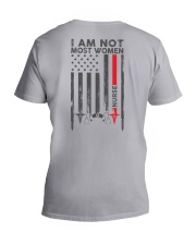 I am not most women Nurse Shirt V-Neck T-Shirt tile
