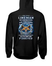 I own the title Lineman forever Hooded Sweatshirt tile