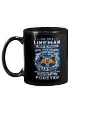 I own the title Lineman forever Mug tile