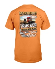 Trucker: I don't play well with stupid people Premium Fit Mens Tee thumbnail