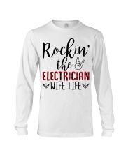 Rockin the Electrician Wife Life Long Sleeve Tee thumbnail