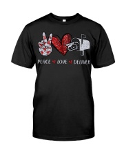 Proud Postal Worker Classic T-Shirt front