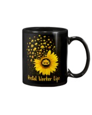 Sunflower Postal Worker Mug tile