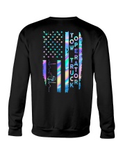 Tow Truck Operator US Flag Crewneck Sweatshirt thumbnail