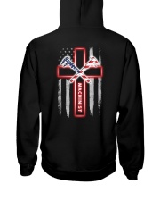 Proud American Machinist Flag Hooded Sweatshirt thumbnail