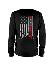 Proud American Lineman Flag Long Sleeve Tee thumbnail