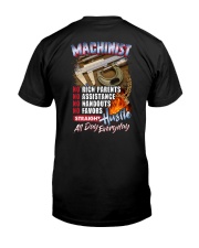 Machinist: Straight hustle all day every day Premium Fit Mens Tee thumbnail