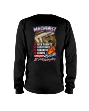Machinist: Straight hustle all day every day Long Sleeve Tee thumbnail