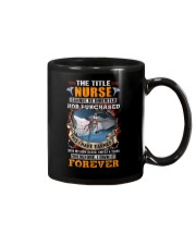 The Title Nurse Own it Forever Mug thumbnail