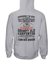 Carpenter's Wife: I am his Queen Hooded Sweatshirt thumbnail