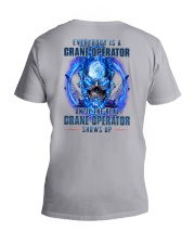 Until the real Crane Operator shows up V-Neck T-Shirt thumbnail