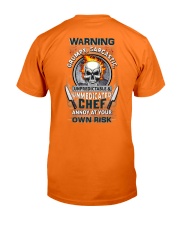 Chef: Annoy at your own risk Classic T-Shirt back