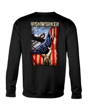 Ironworker US Flag Crewneck Sweatshirt tile