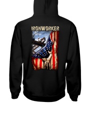 Ironworker US Flag Hooded Sweatshirt tile
