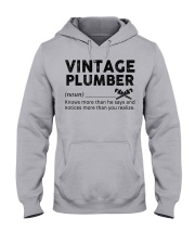 Vintage Plumber Hooded Sweatshirt tile
