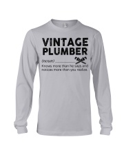 Vintage Plumber Long Sleeve Tee tile