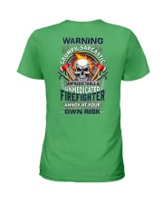 Sarcastic Firefighter Ladies T-Shirt thumbnail