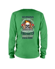 Sarcastic Firefighter Long Sleeve Tee thumbnail