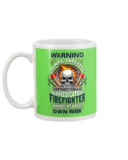 Sarcastic Firefighter Mug tile
