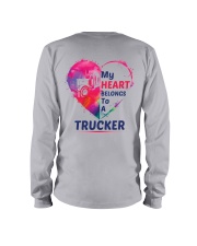 My heart belongs to my Trucker Long Sleeve Tee tile
